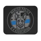 Merced Police K-9 Association Rectangle Mouse Pad 9"x8" by SLYR Apparel — product image 1