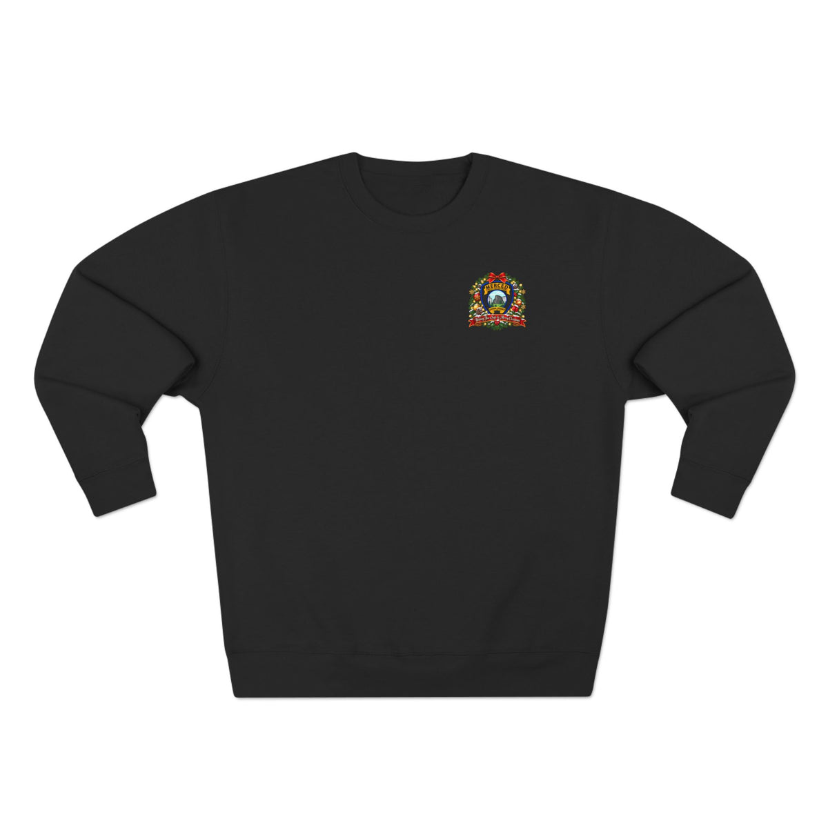 Merced Christmas Light Parade sweatshirt, alternate holiday product photo