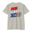 Run Atwater XC front and back cross country T-shirt by SLYR Apparel — product view 8