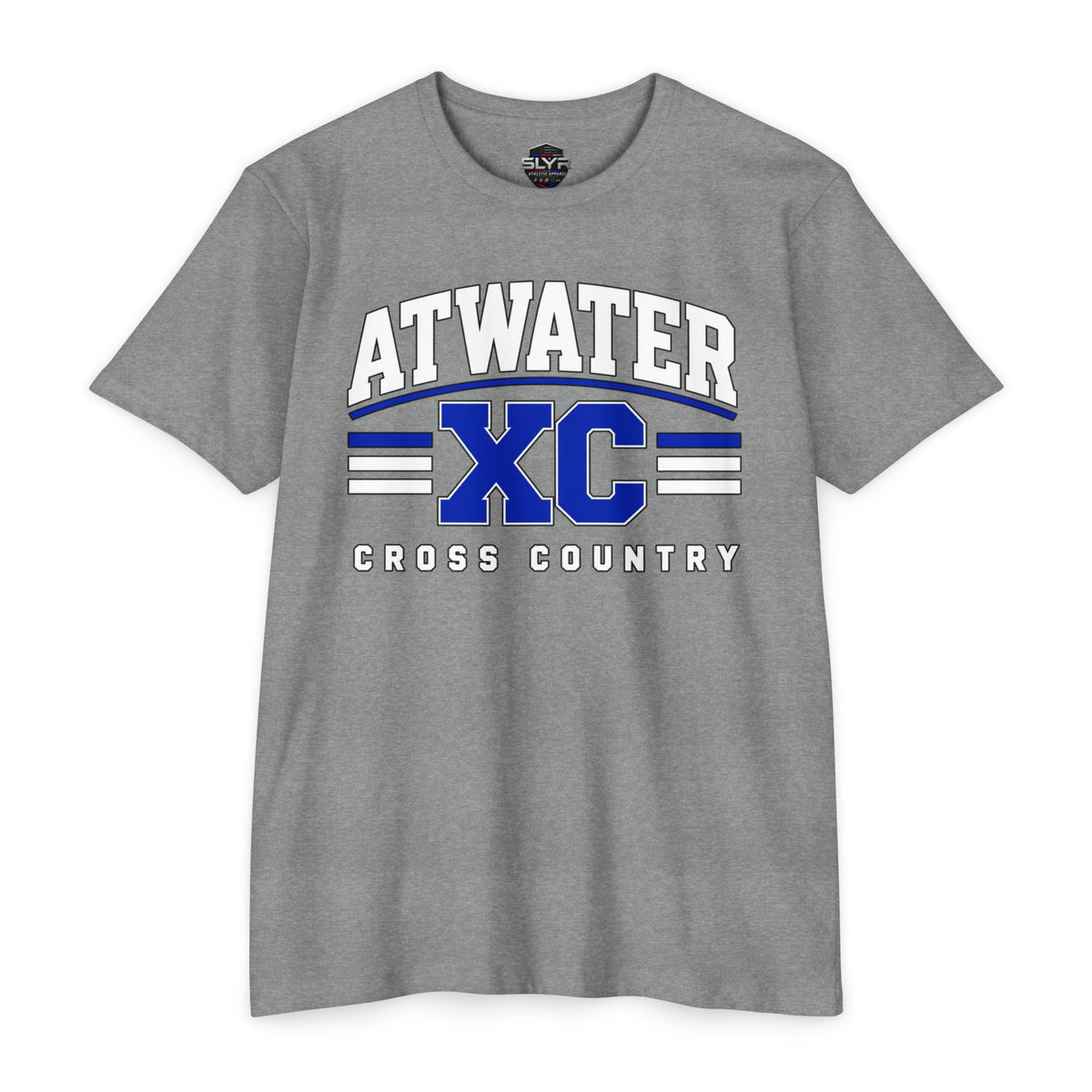 Atwater XC cross country T-shirt by SLYR Apparel — product view 1
