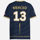 SLYR Apparel #13 MPOA Soccer Jersey for the Merced Police Officers Association Football Club