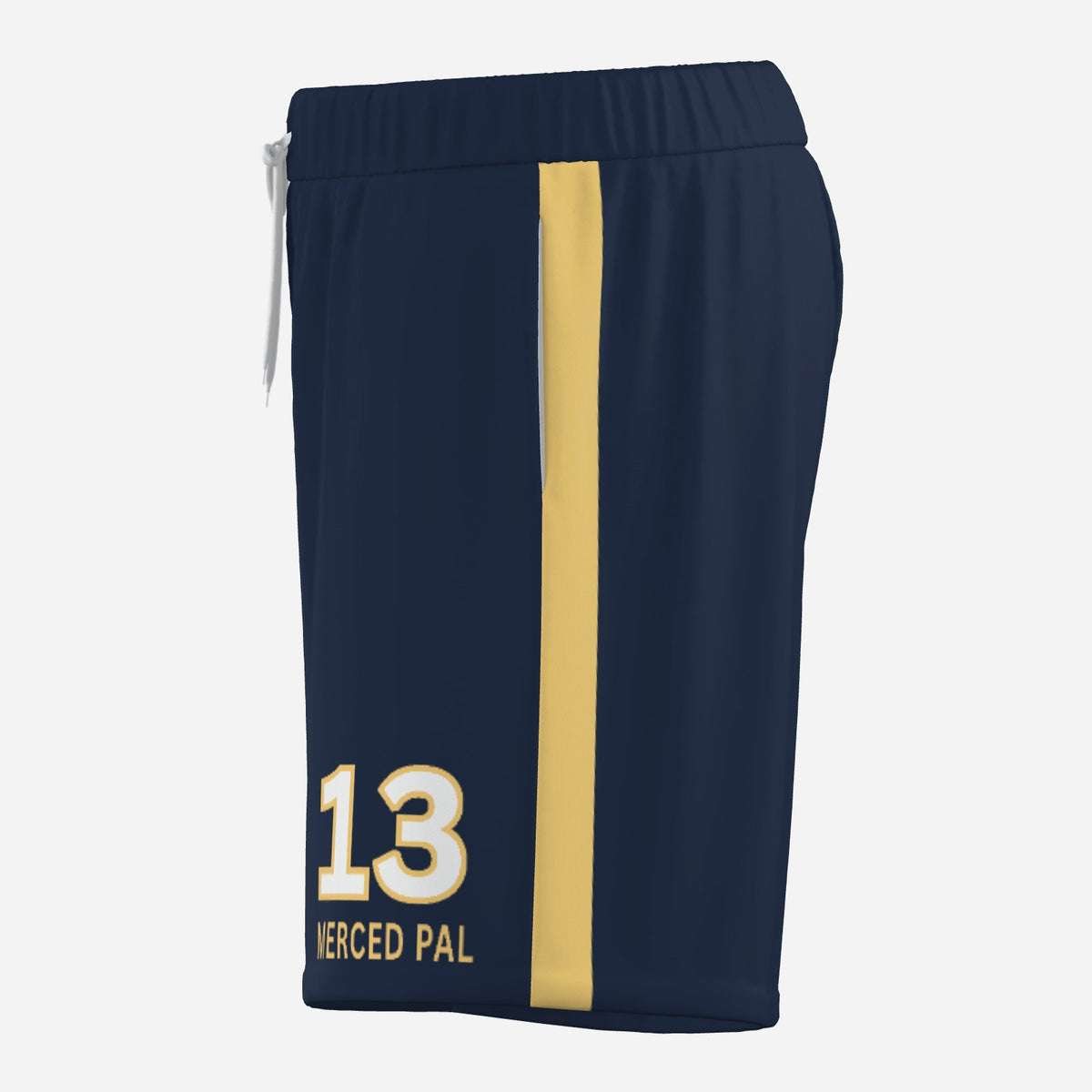 SLYR Apparel #13 MPOA Soccer Shorts for the Merced Police Officers Association Football Club