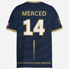 SLYR Apparel #14 MPOA Soccer Jersey for the Merced Police Officers Association Football Club