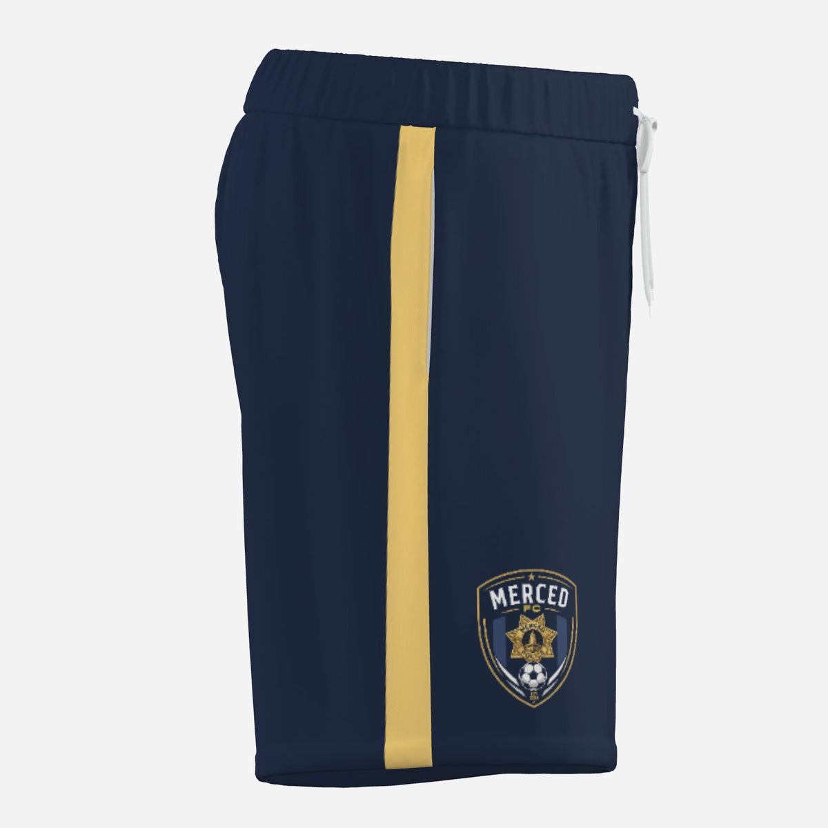SLYR Apparel #14 MPOA Soccer Shorts for the Merced Police Officers Association Football Club