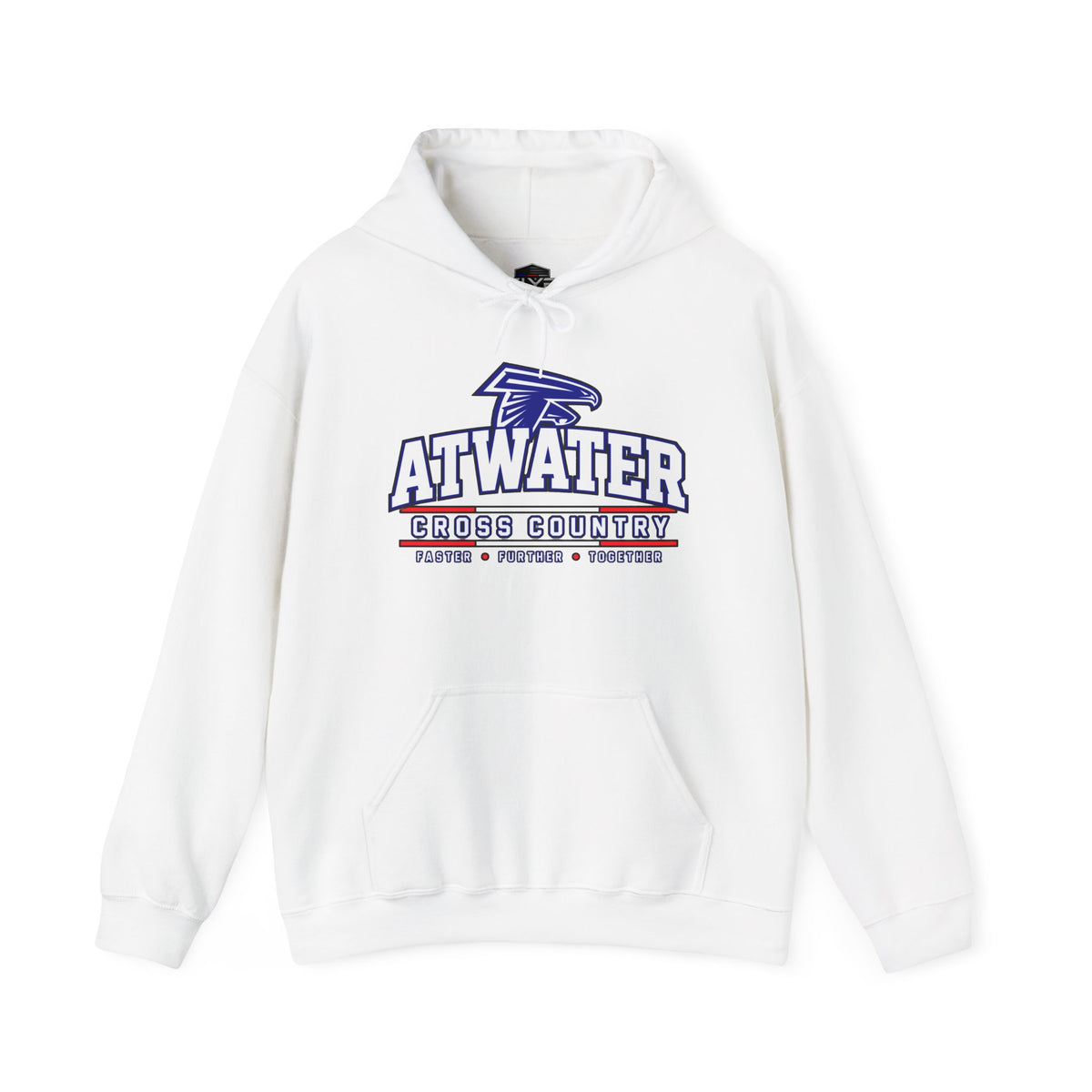 Atwater Cross Country Faster Further Together hoodie by SLYR Apparel — product view 2