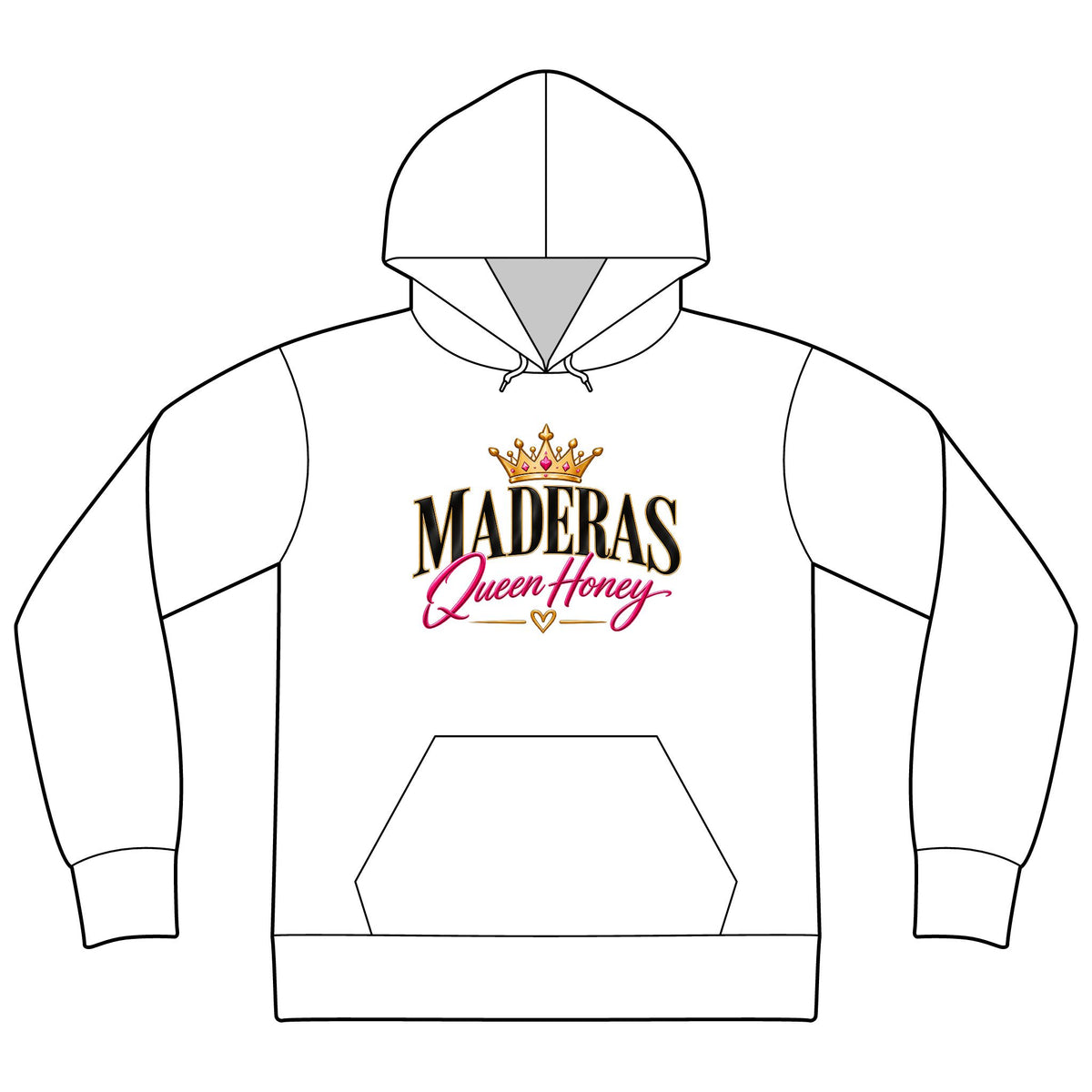 Maderas Queen Honey Hoodie by SLYR Apparel - product image 6
