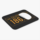 California License Plate Mouse Pad — 186.22 Retro Plate Desk Mat 9"X8" by SLYR Apparel — product image 3