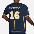 SLYR Apparel #16 MPOA Soccer Jersey for the Merced Police Officers Association Football Club