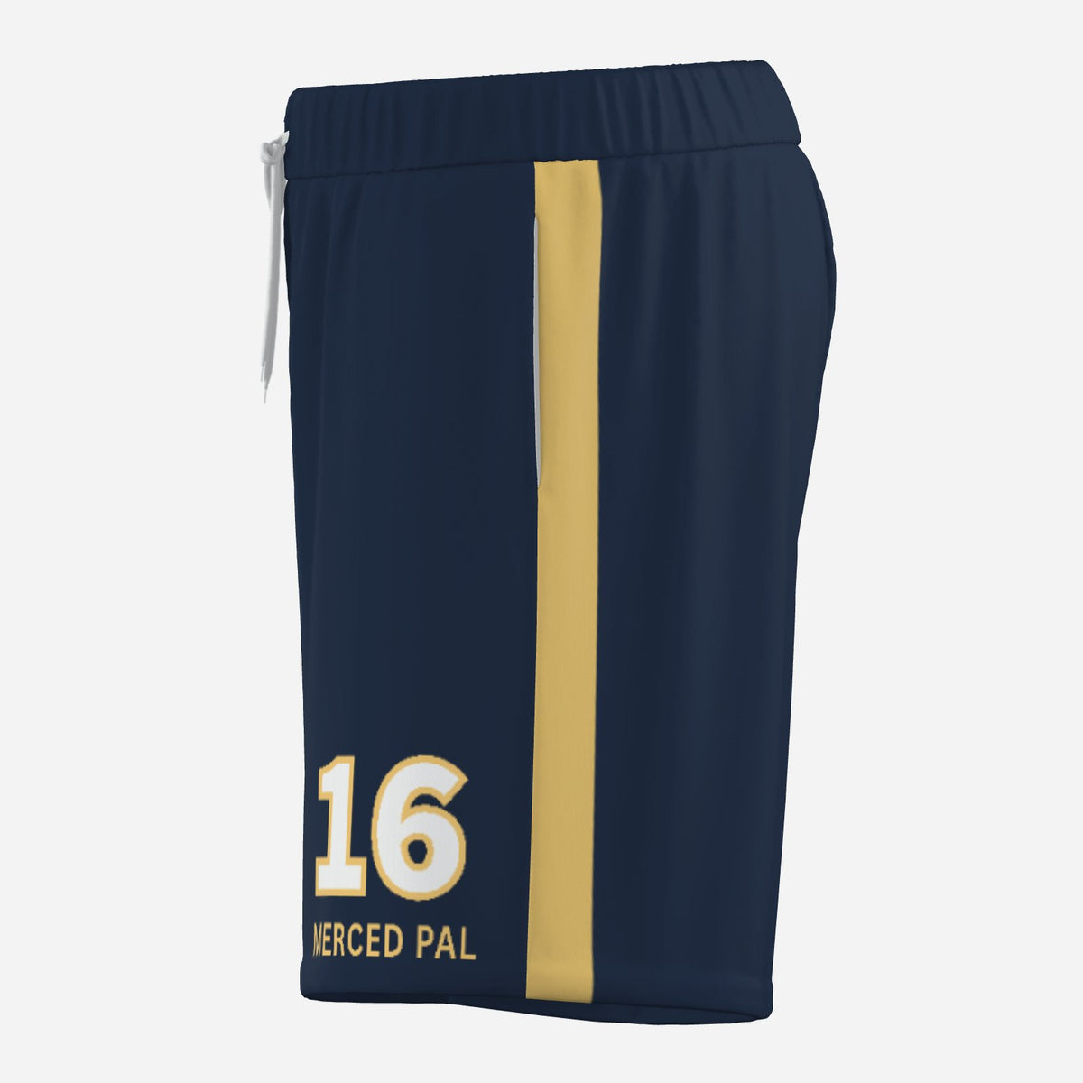 SLYR Apparel #16 MPOA Soccer Shorts for the Merced Police Officers Association Football Club