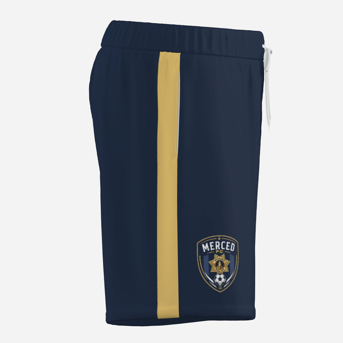 SLYR Apparel #16 MPOA Soccer Shorts for the Merced Police Officers Association Football Club