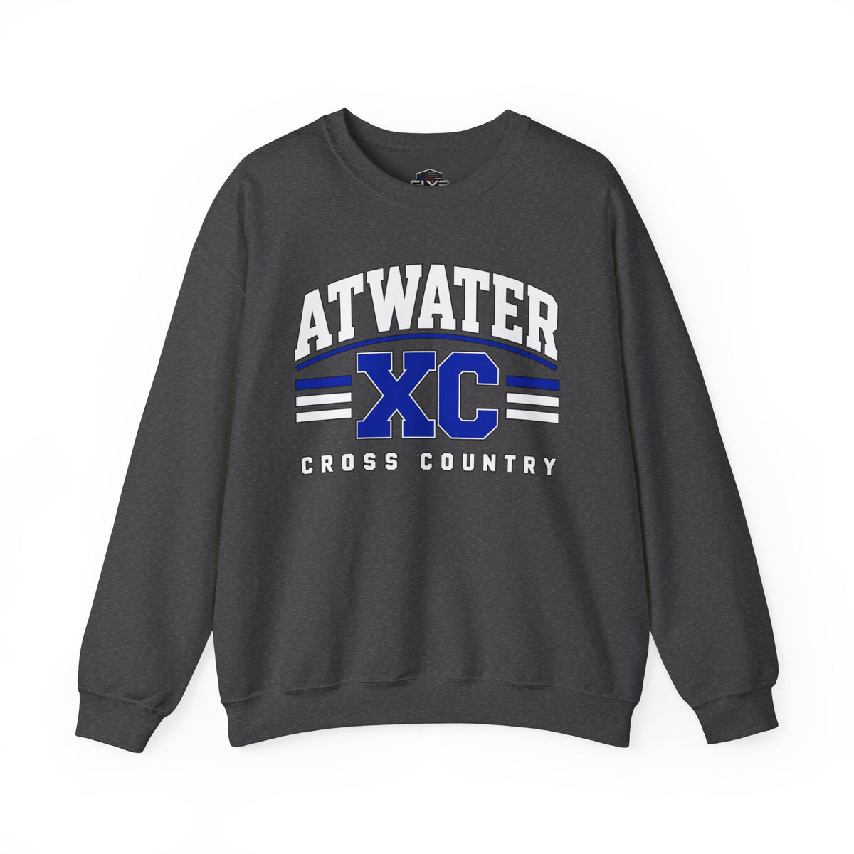 Atwater XC cross country crewneck sweatshirt by SLYR Apparel — product view 3