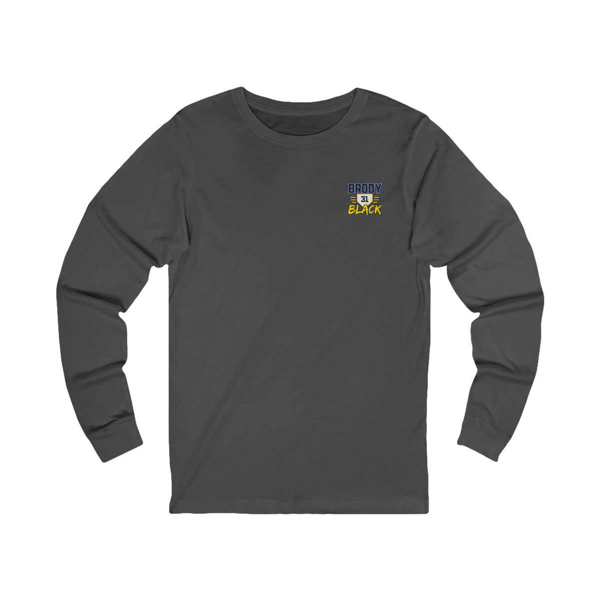 Brody Black player graphic baseball shirt - SLYR Apparel