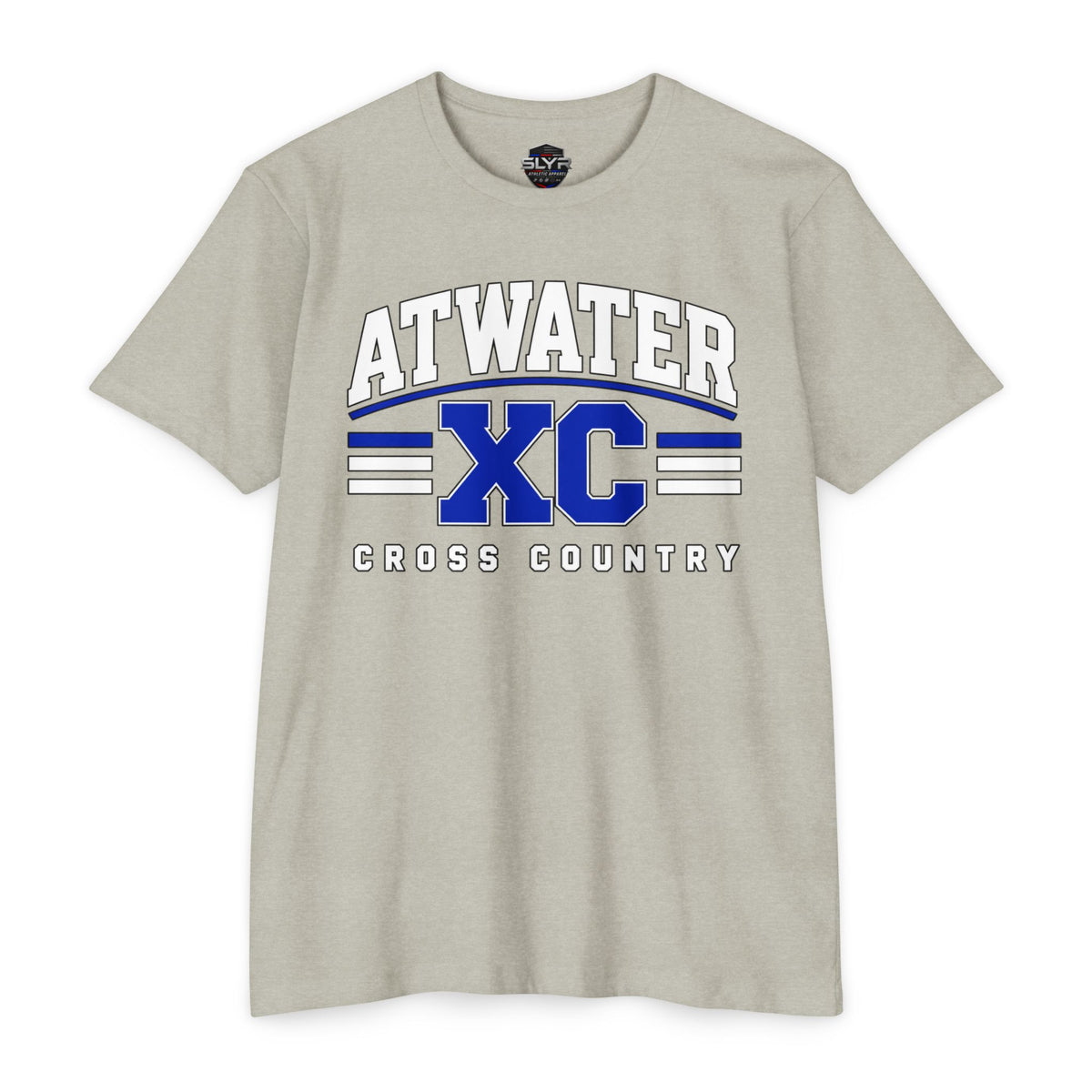 Atwater XC cross country T-shirt by SLYR Apparel — product view 3