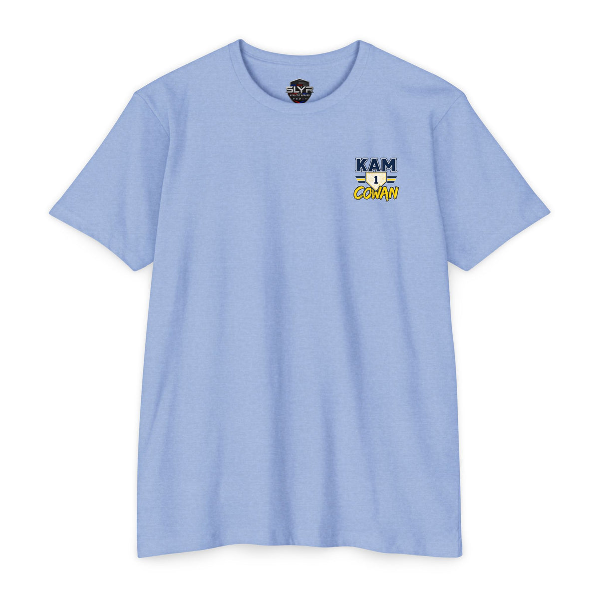 Kam Cowan personalized baseball youth tee - SLYR Apparel
