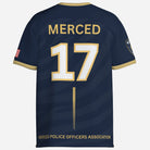 SLYR Apparel #17 MPOA Soccer Jersey for the Merced Police Officers Association Football Club