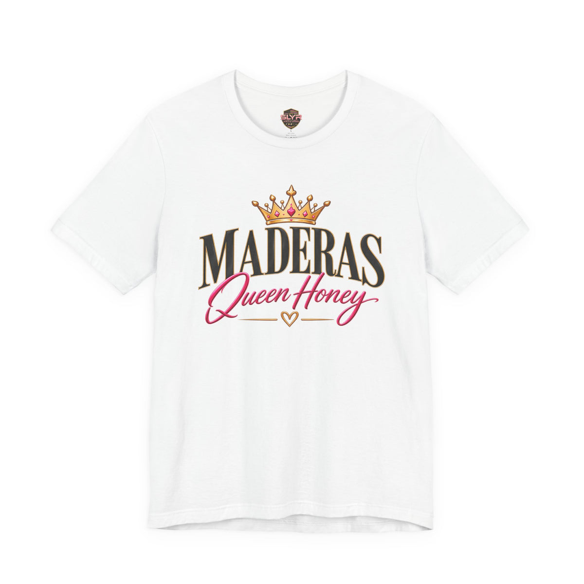 Maderas Queen Honey T-Shirt - Crowned Queen Honey Graphic Tee by SLYR Apparel - product image 1