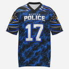 SLYR Apparel number 17 City Police athletic jersey product photo 1