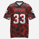 SLYR Apparel City Fire athletic jersey number 33, product image 1