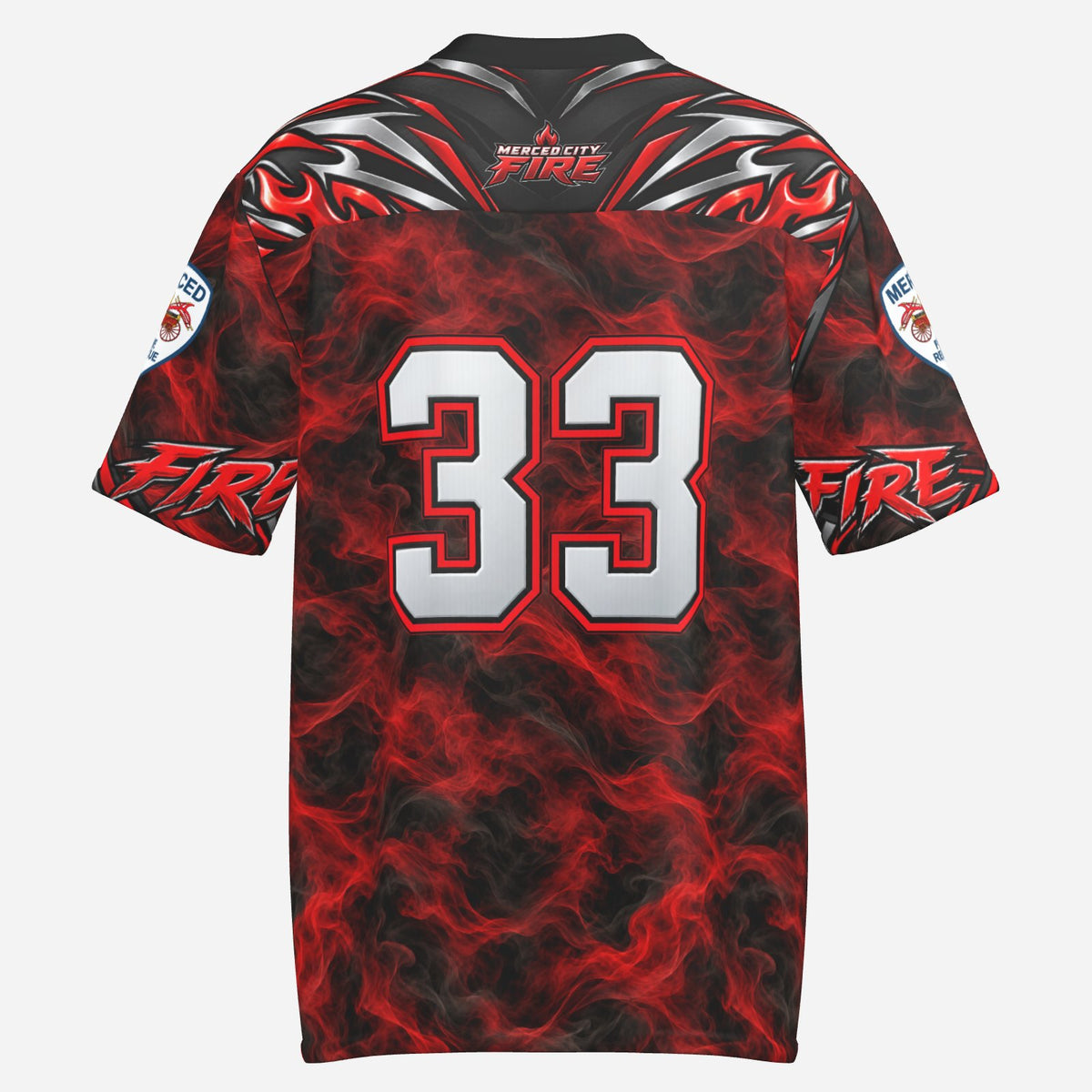 SLYR Apparel City Fire athletic jersey number 33, product image 2