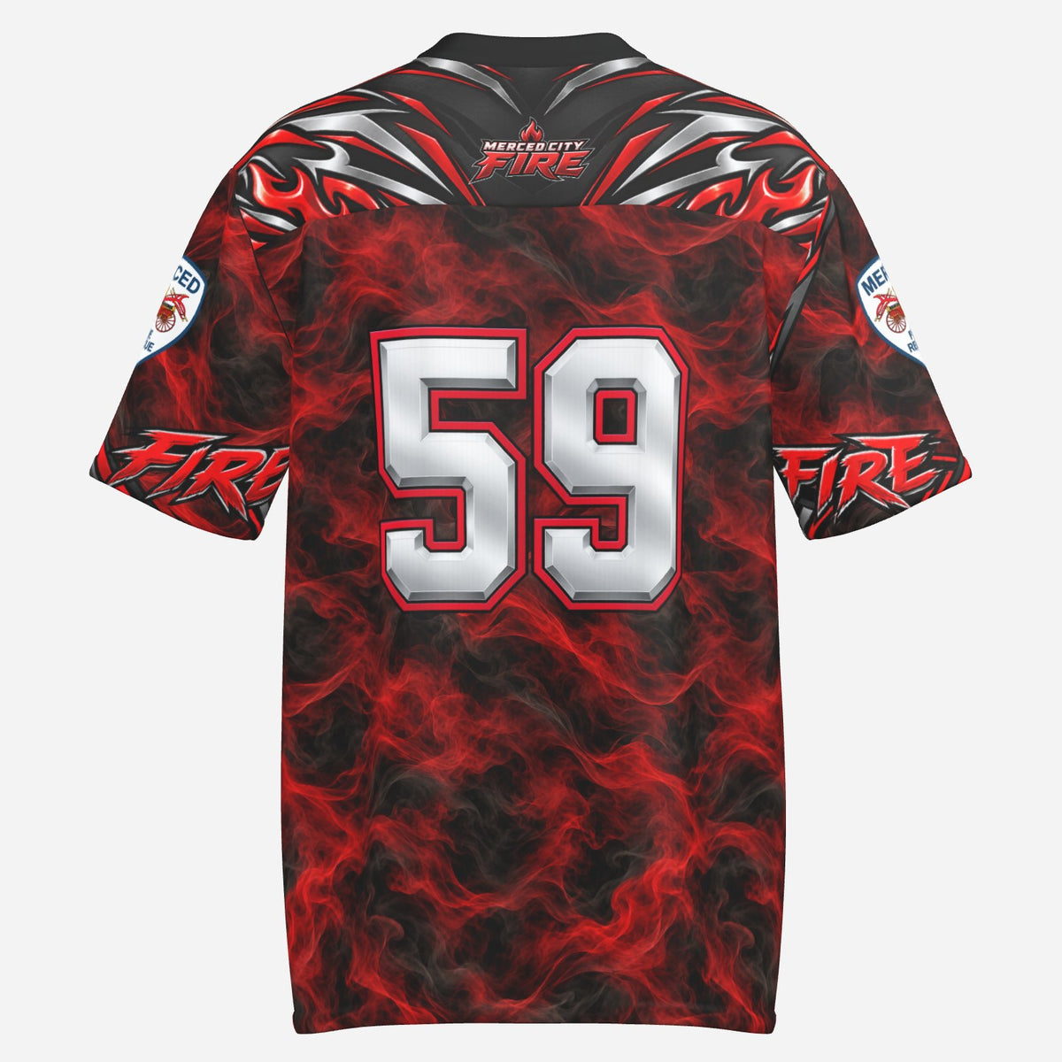 SLYR Apparel City Fire athletic jersey number 59, product image 2