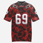 SLYR Apparel City Fire athletic jersey number 69, product image 2