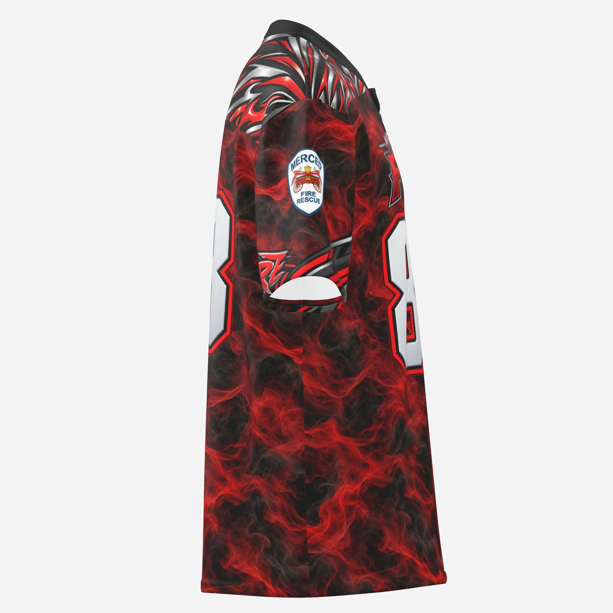 SLYR Apparel City Fire athletic jersey number 88, product image 3