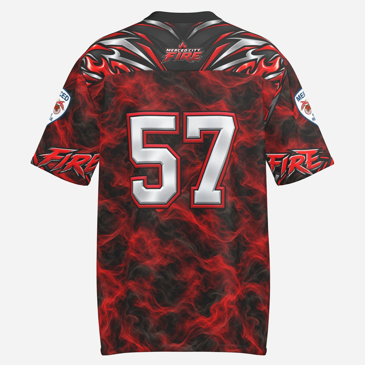SLYR Apparel City Fire athletic jersey number 57, product image 2