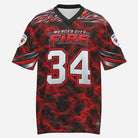 SLYR Apparel City Fire athletic jersey number 34, product image 1