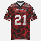 SLYR Apparel City Fire athletic jersey number 21, product image 1