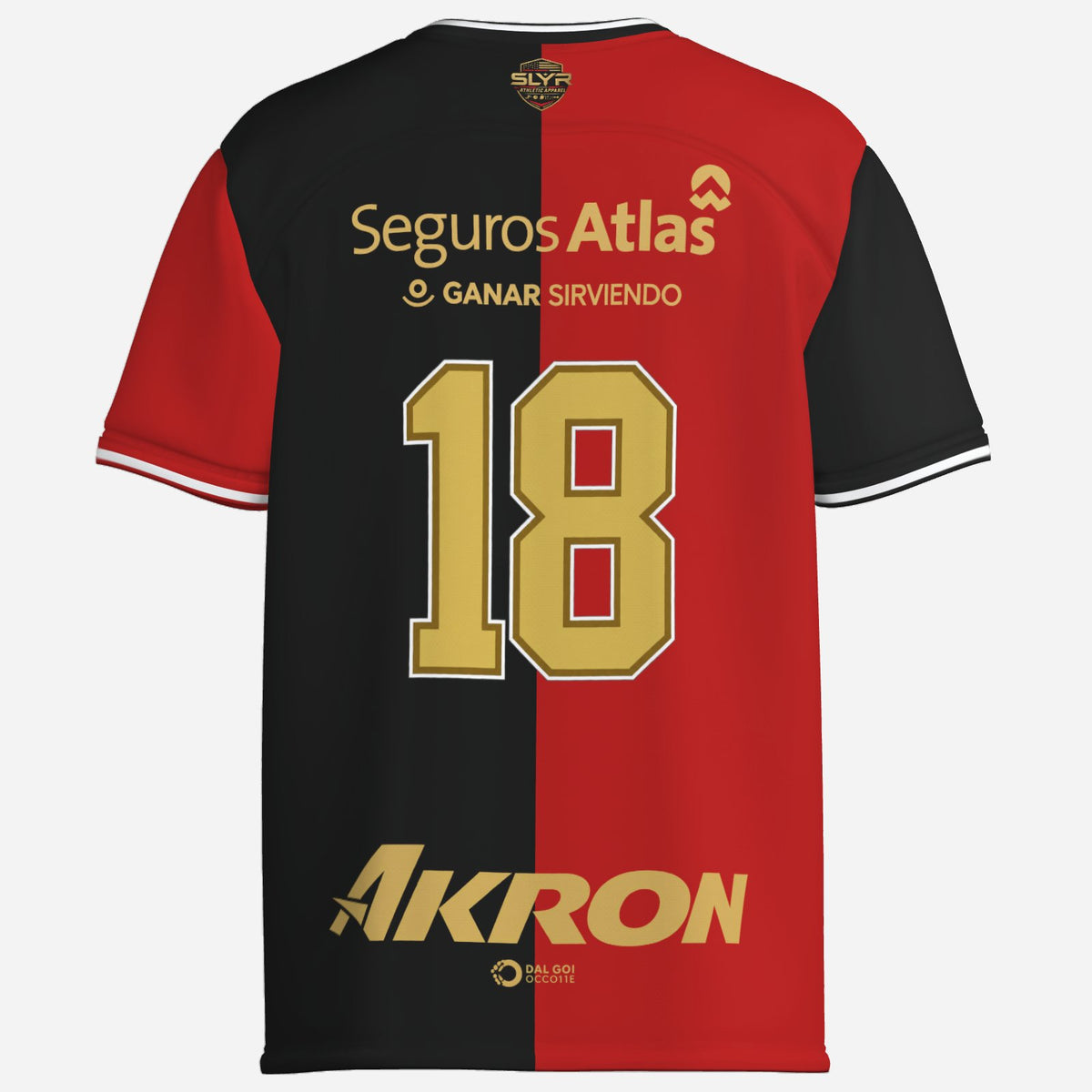Red Bulls Soccer Team jersey number 18 - SLYR Apparel product image 2