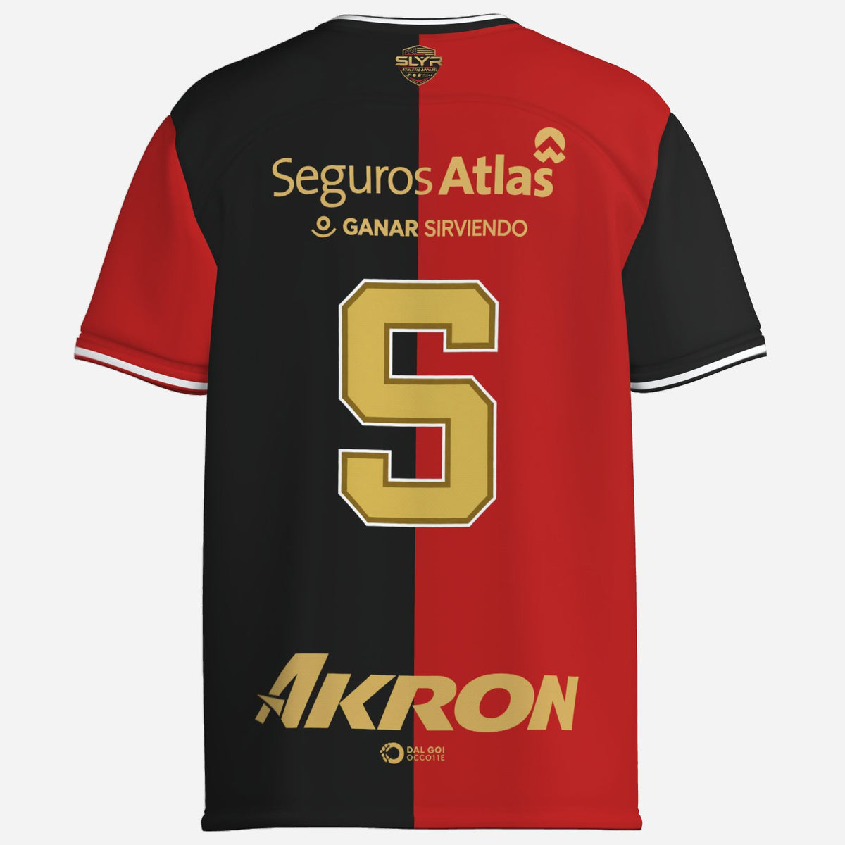 Red Bulls Soccer Team jersey number 5 - SLYR Apparel product image 2