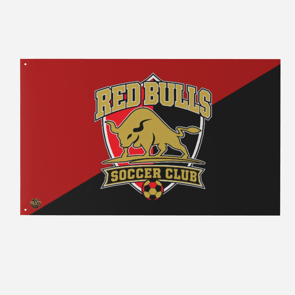 Red Bulls Soccer Club 3 by 5 foot flag by SLYR Apparel - product image 3