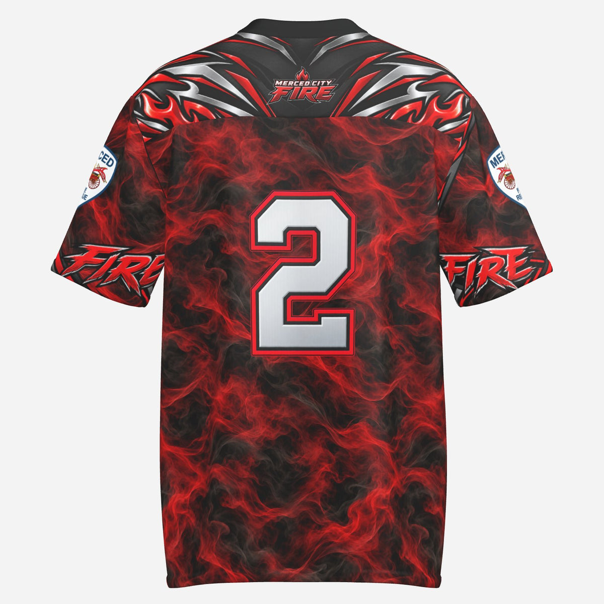 SLYR Apparel City Fire athletic jersey number 2, product image 2