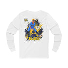 Brody Black #31 baseball long sleeve product image - SLYR Apparel
