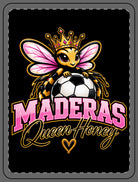 Queen Honey Soccer Fleece Blanket by SLYR Apparel - product image 2