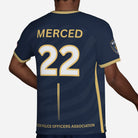 SLYR Apparel #22 MPOA Soccer Jersey for the Merced Police Officers Association Football Club