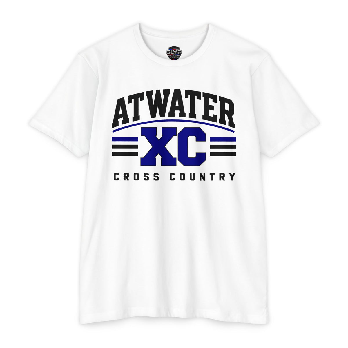 Atwater XC cross country T-shirt by SLYR Apparel — product view 2