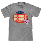 Fleer Dubble Bubble Gum Retro Graphic T-Shirt — Athletic Gray Heather - SLYR Apparel