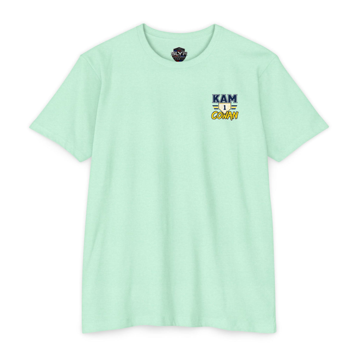 Kam Cowan personalized sports T-shirt for baseball supporters - SLYR Apparel