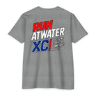Run Atwater XC front and back cross country T-shirt by SLYR Apparel — product view 9