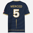 SLYR Apparel #5 MPOA Soccer Jersey for the Merced Police Officers Association Football Club