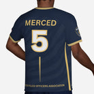 SLYR Apparel #5 MPOA Soccer Jersey for the Merced Police Officers Association Football Club
