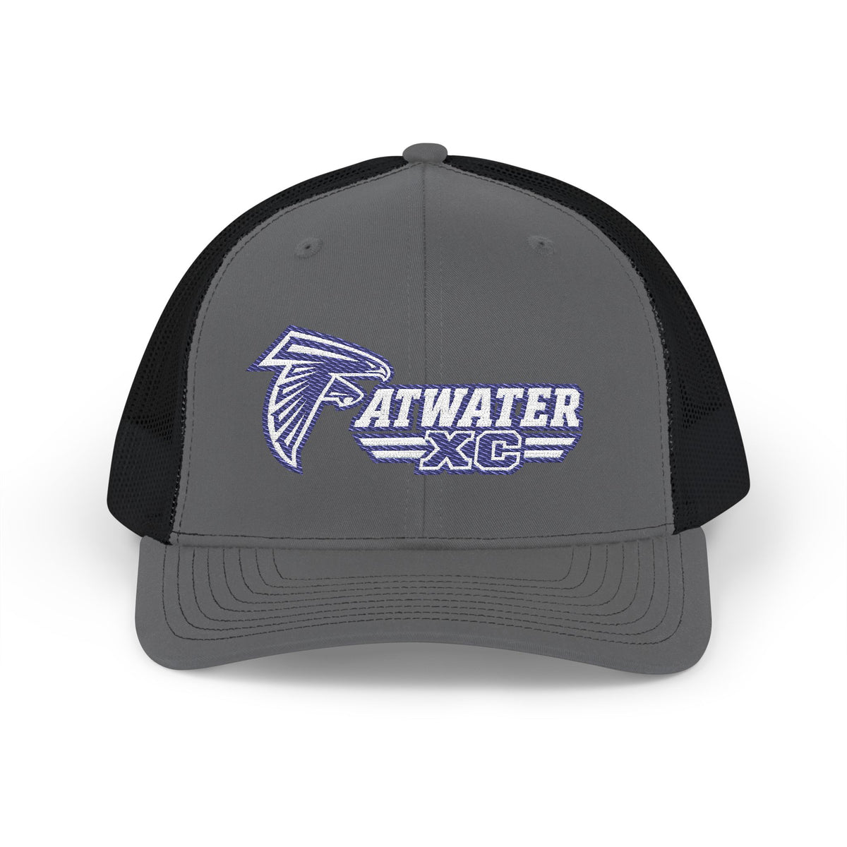 Atwater XC embroidered Richardson 112 snapback mesh hat by SLYR Apparel — product view 5