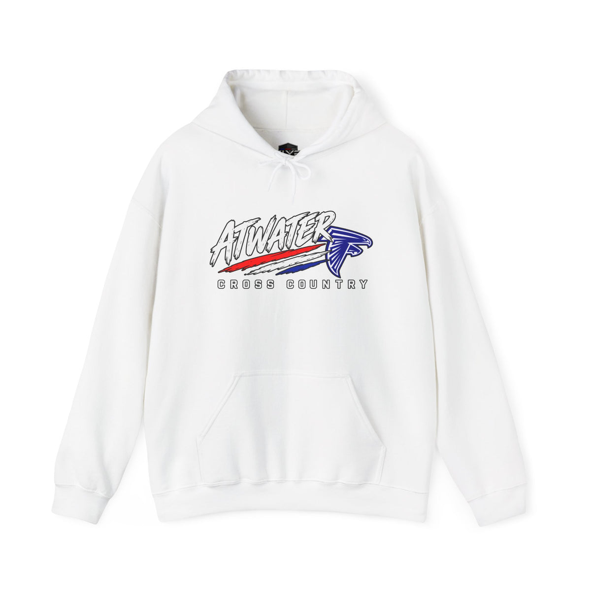 Atwater Falcon Cross Country hoodie by SLYR Apparel — product view 2