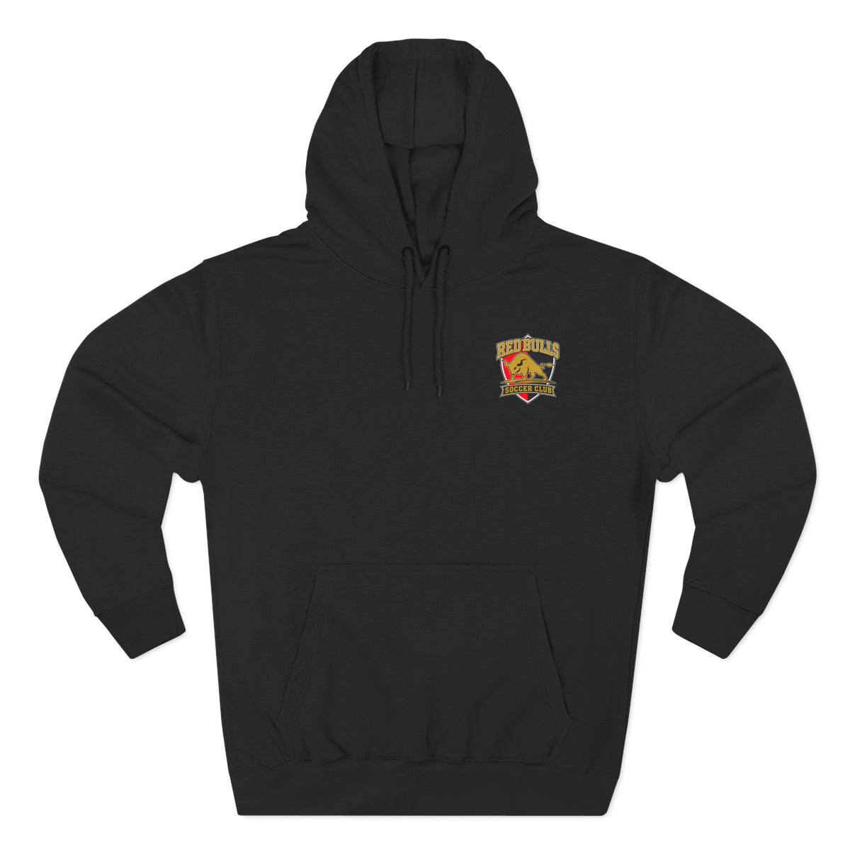 Red Bulls Soccer Club fleece hoodie with team crest - SLYR Apparel product image 3