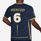 SLYR Apparel #6 MPOA Soccer Jersey for the Merced Police Officers Association Football Club