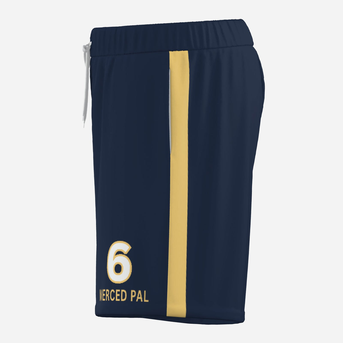 SLYR Apparel #6 MPOA Soccer Shorts for the Merced Police Officers Association Football Club