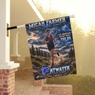 Micah Farmer cross country fan flag - SLYR Apparel