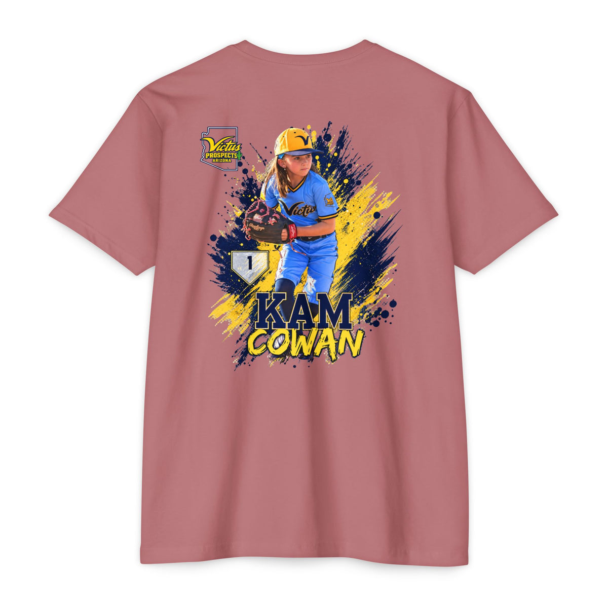 Kam Cowan youth baseball Friends and Family tee - SLYR Apparel