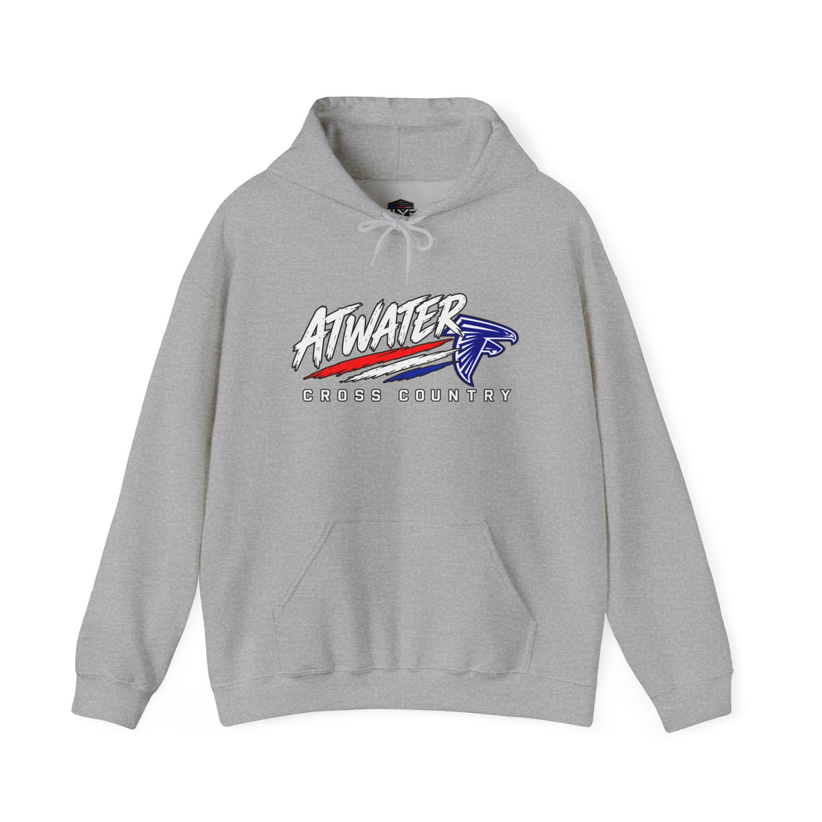Atwater Falcon Cross Country hoodie by SLYR Apparel — product view 4